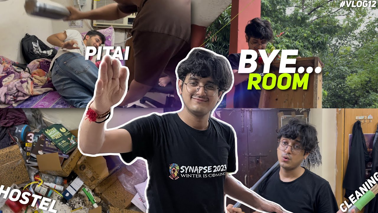 Goodbye 👋 to Old Hostel Room | A Realistic* Hostel LiFe | Mbbs Edition 🩺