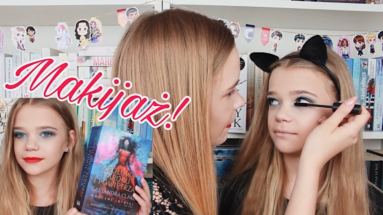 MAKIJAŻ DO OKŁADKI! - maluję swoją siostrę I Jennifer Reads