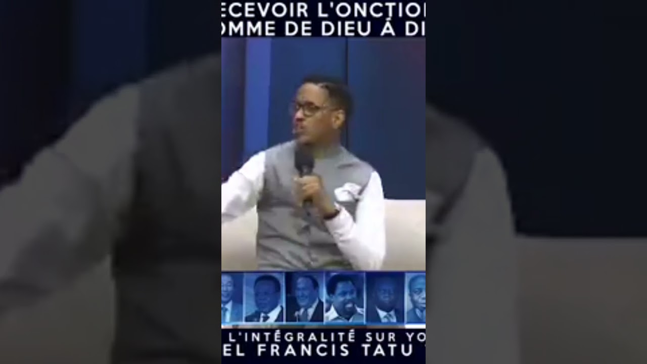 Diff&eacute;rence entre l'onction et le manteau 🤔 Proph&egrave;te Jo&euml;l FrancisTATU #onction #manteau #difference