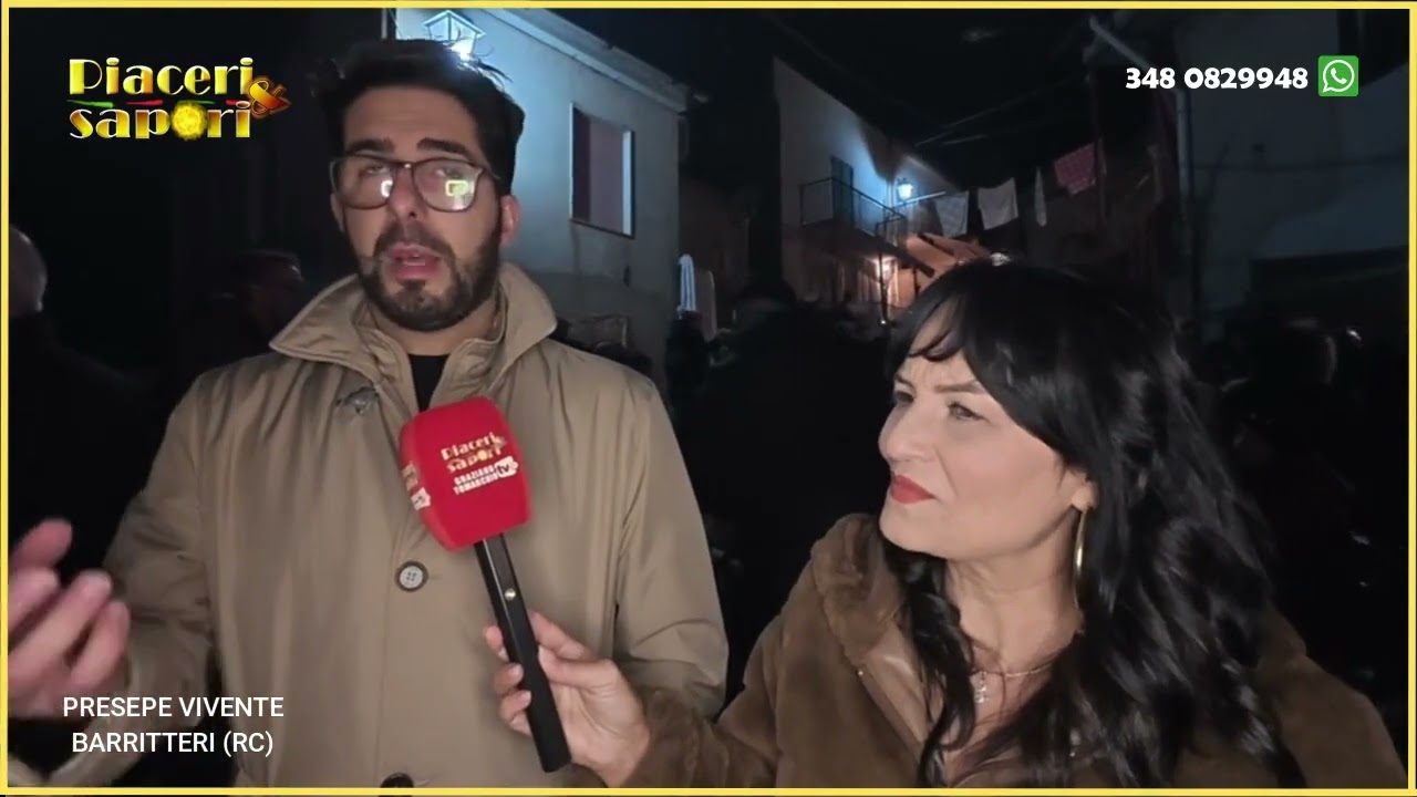 PIACERI & SAPORI -PRESEPE VIVENTE BARRITTERI ( RC) 2025