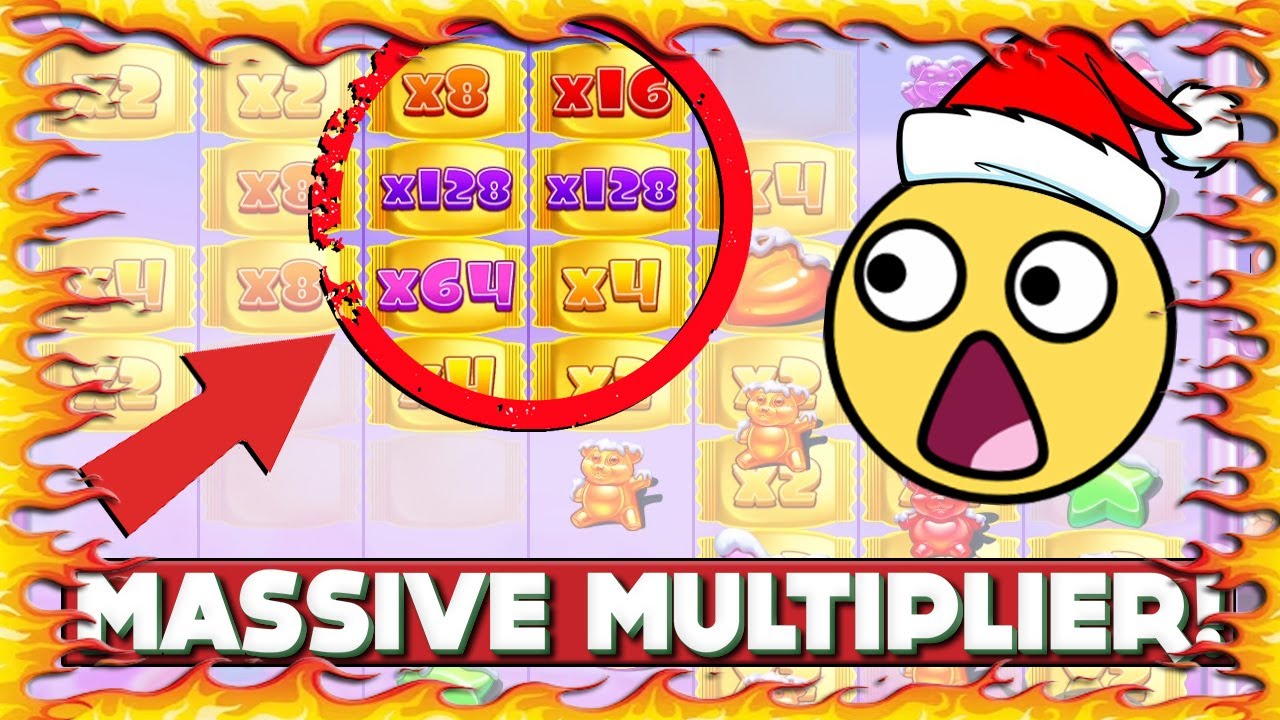 18 BONUSES & a MASSIVE Multiplier on Sugar Rush Xmas!