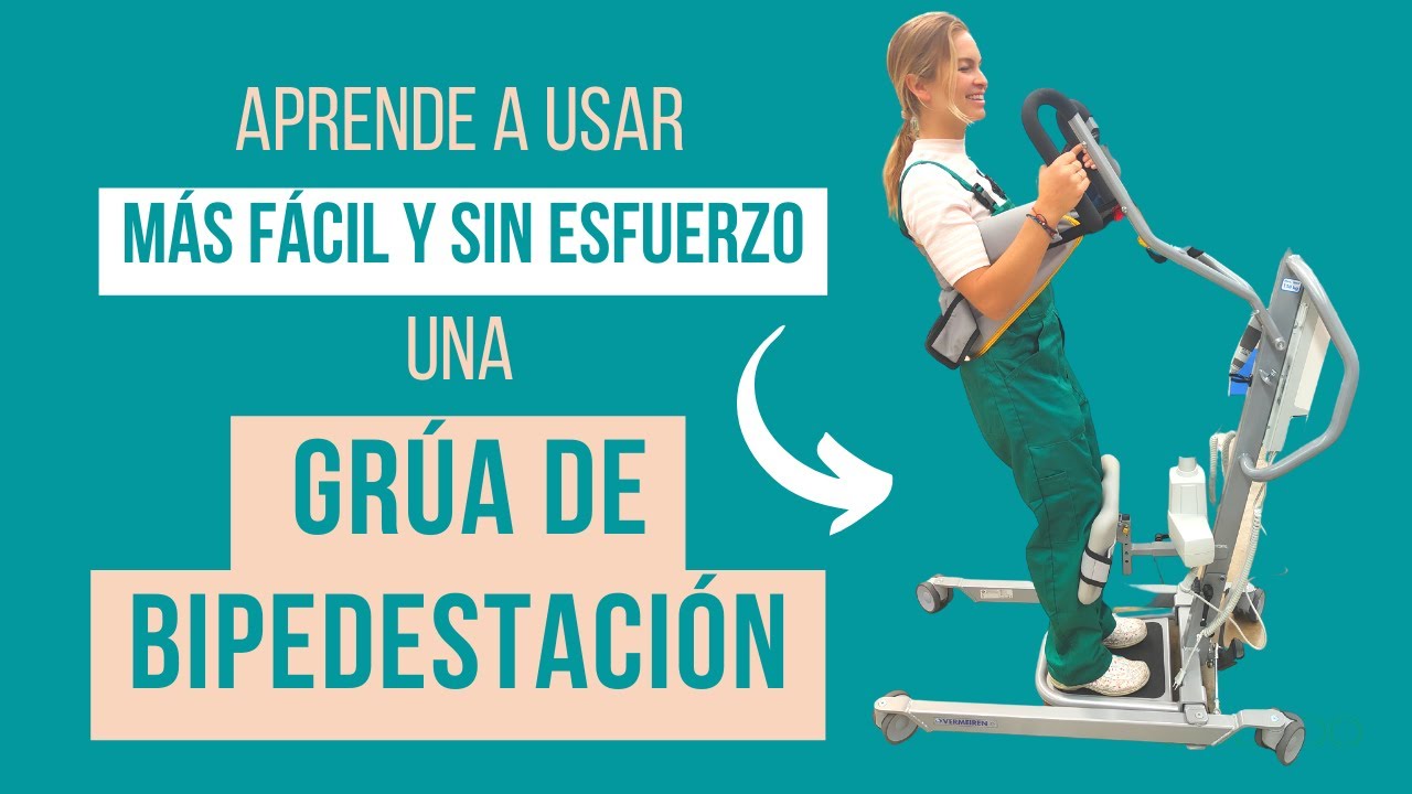 Aprende a utilizar la Grúa de bipedestación junto a Ortohoo