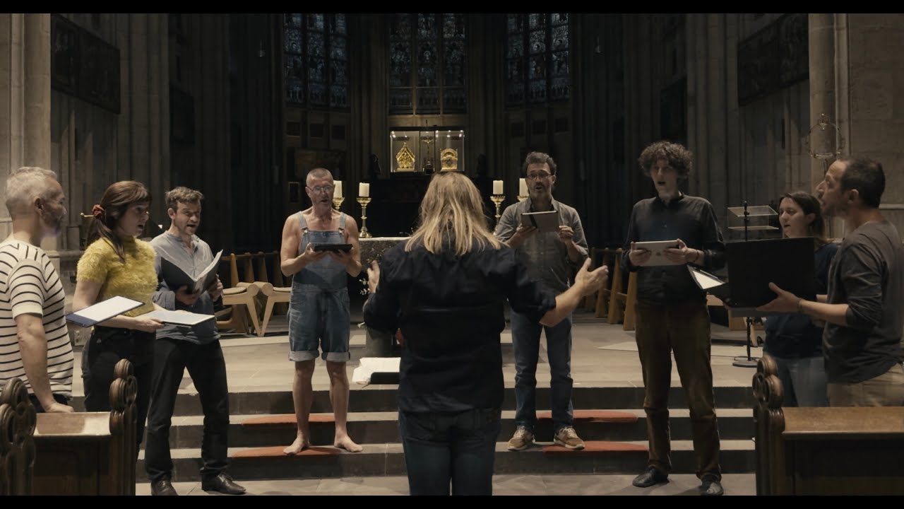 Rehearsing the Agnus Dei of Missa Media vita by Nicolas Gombert