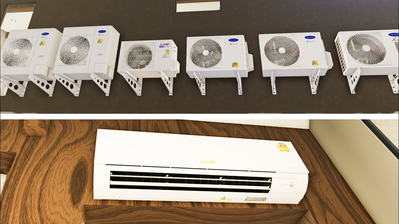 Lots of Air Conditioners in a Roblox Modern House!