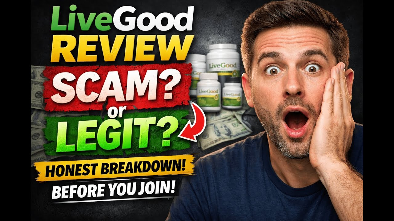 LiveGood Review &ndash; Scam or Legit? Honest Breakdown Before You Join!