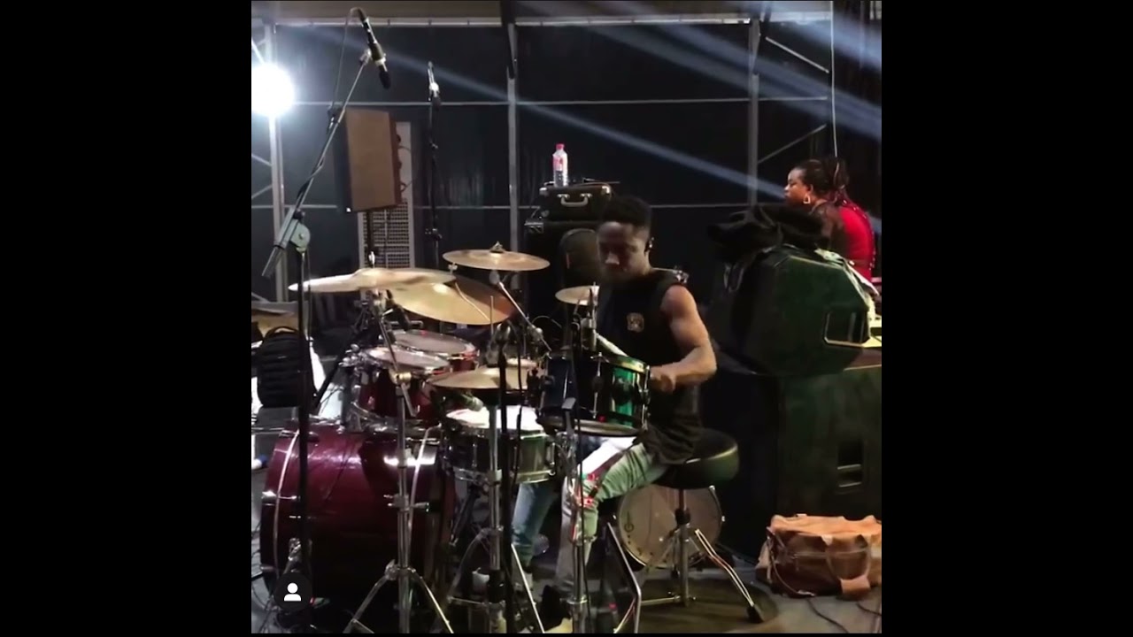 Kojo Antwi live performance with George and band.#vicfirth #kojoantwi #drummer#drums #ghana #music