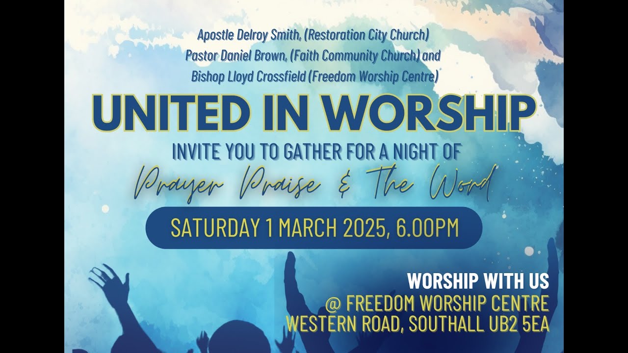 United Churches Service - Saturday 1st March 2025