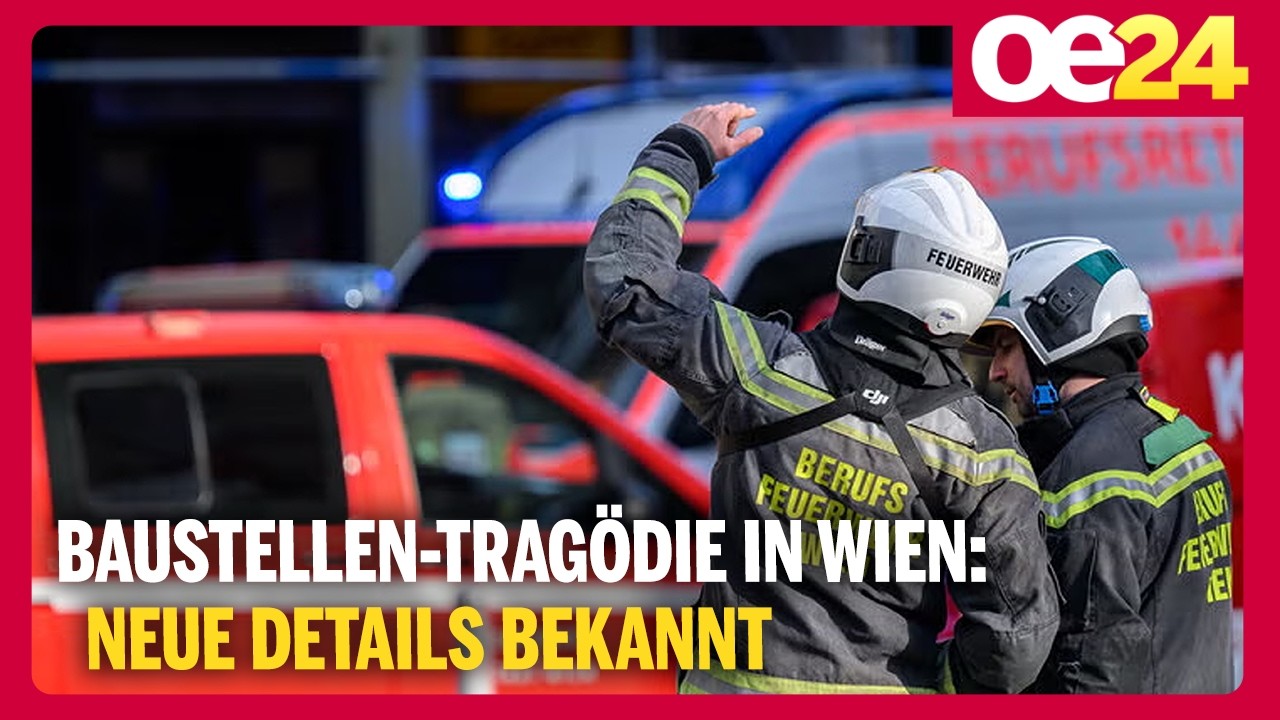 Baustellen-Tragödie in Wien: Neue Details bekannt