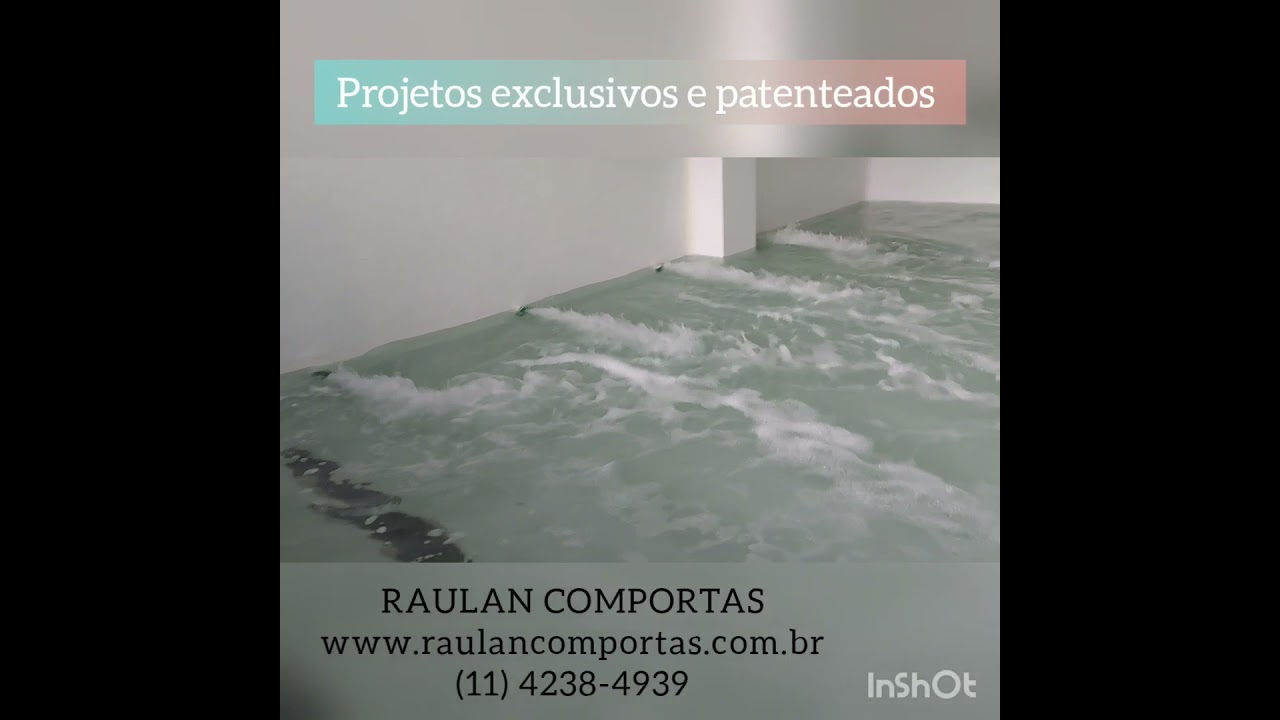 Teste Comporta contra enchentes