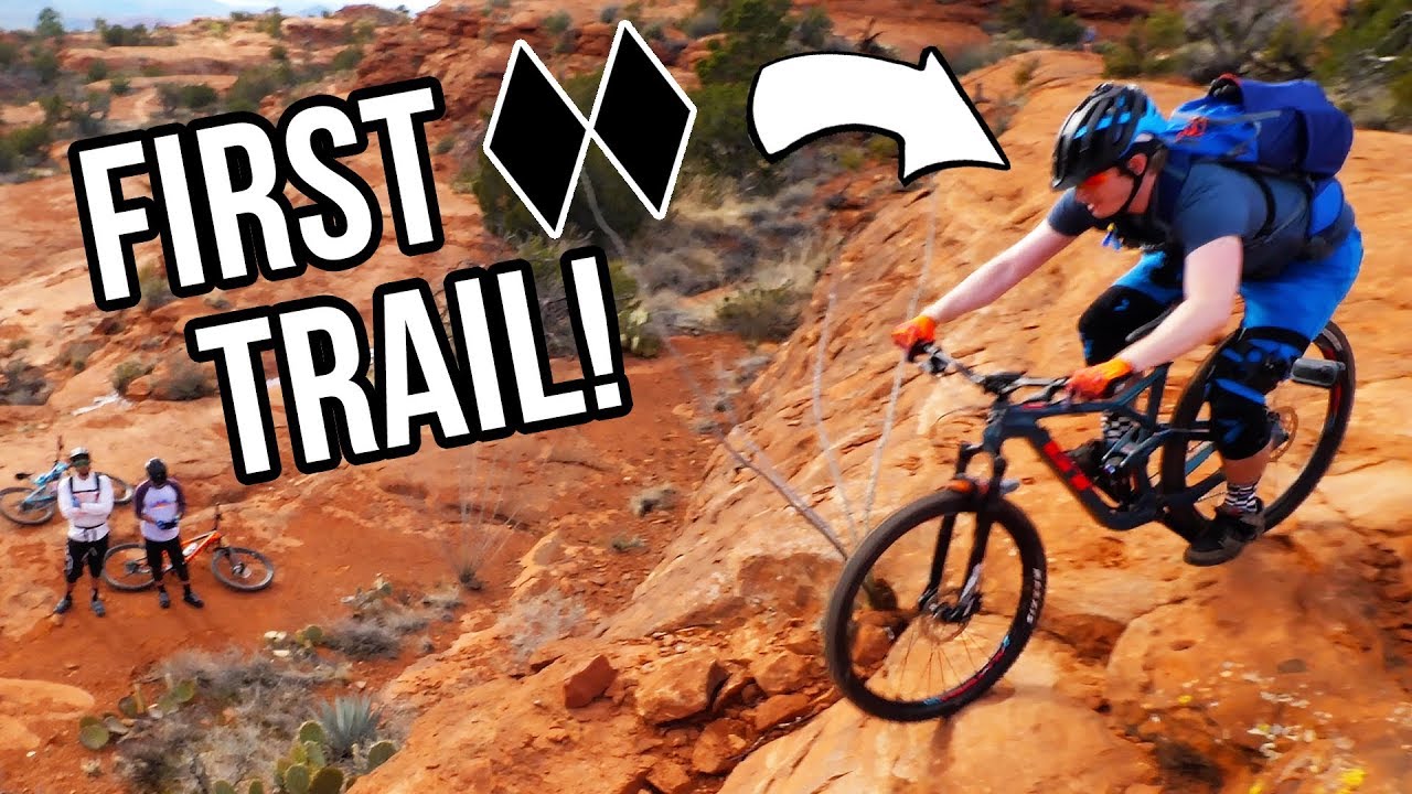Didn't Tell Him It Was A Double Black MTB Trail...