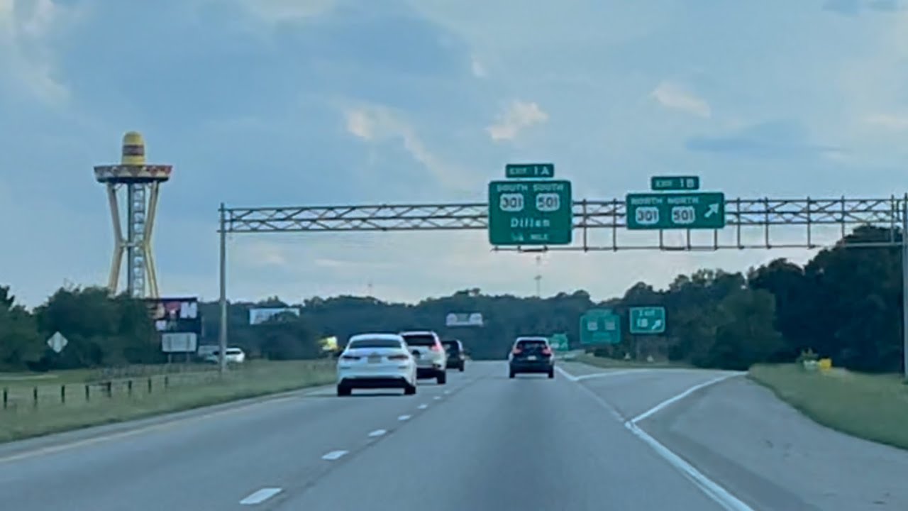 America’s Most Visited Roadside Attraction - South Of The Border 4K - Scenic Drive