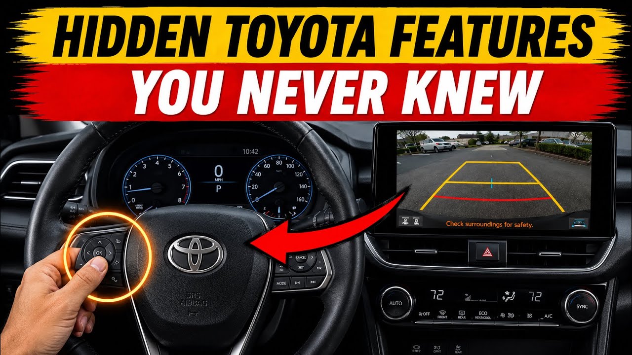 13 скрытых функций вашего современного Toyota (о которых никогда не говорят дилеры)
