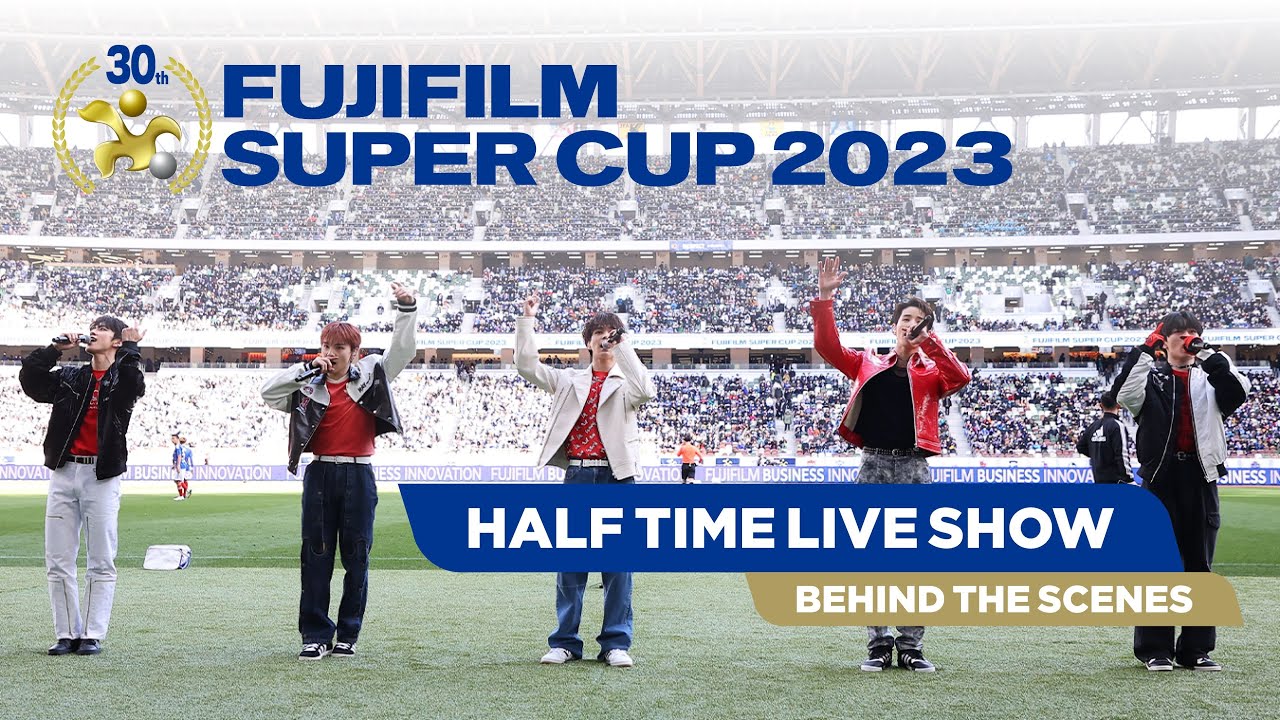 【特別公開！】JO1、1日限りの特別ライブパフォーマンス！『FUJIFILM SUPER CUP 2023』ハーフタイムライブの裏側を公開！