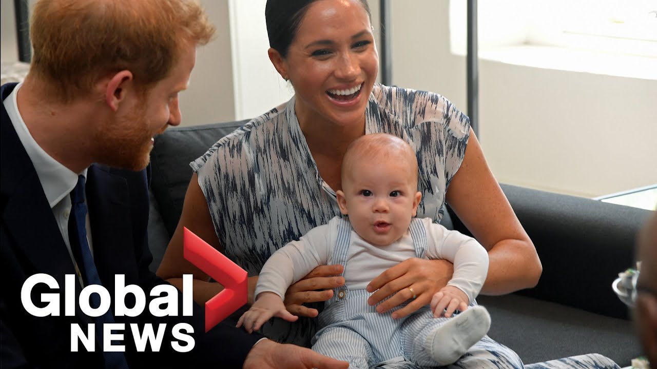Meghan Markle, Prince Harry bring baby Archie to meet Tutu on Africa royal tour