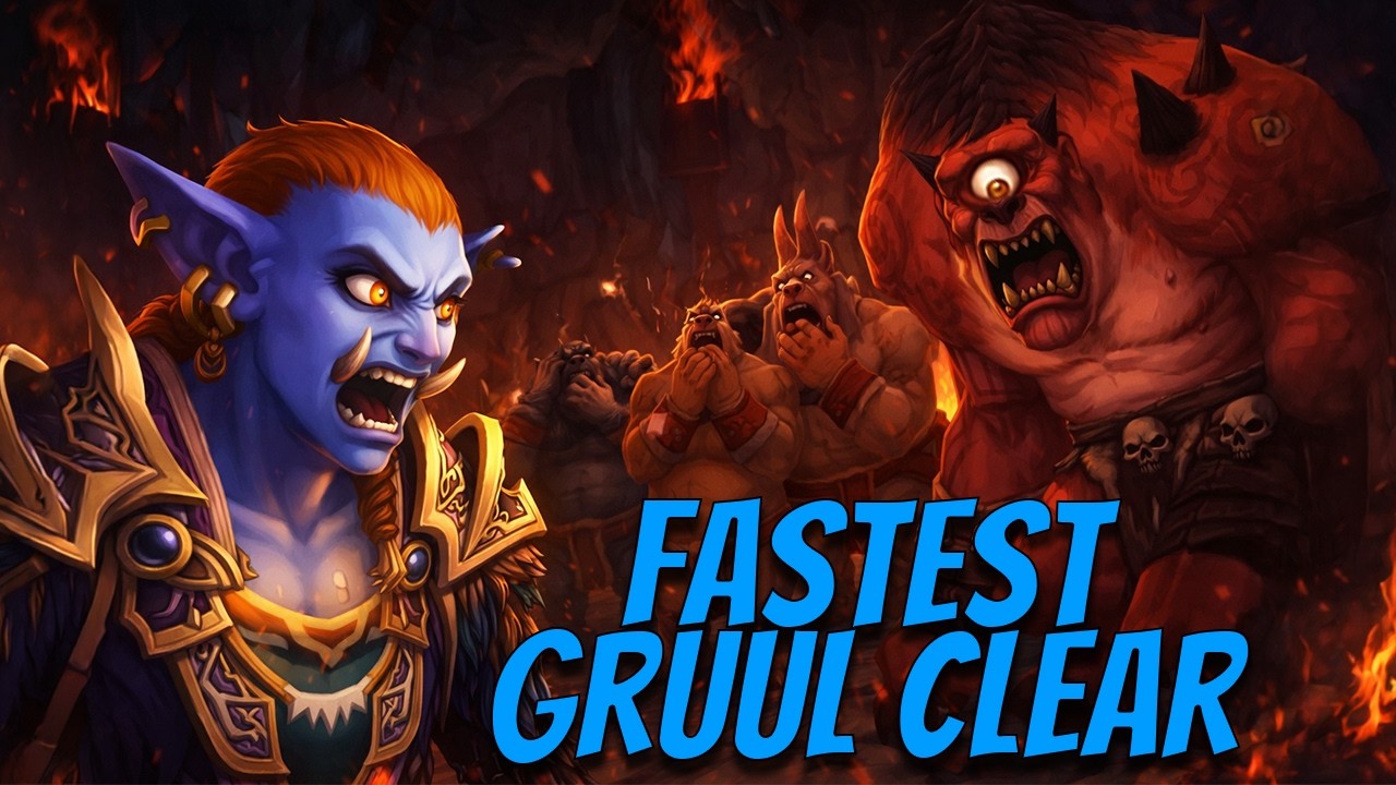 Gruul's Lair Perfect Run - Shaman Burst Damage Showcase