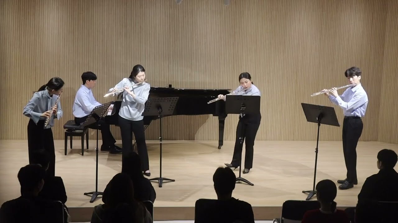 쿠잉 Gary Schocker - Sea-farers for Flute Quartet and Piano