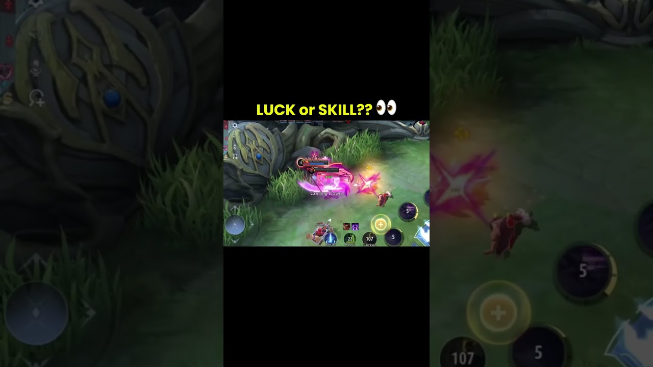 Luck or Skill? 👀 #mobilelegends #dyr #mlbb