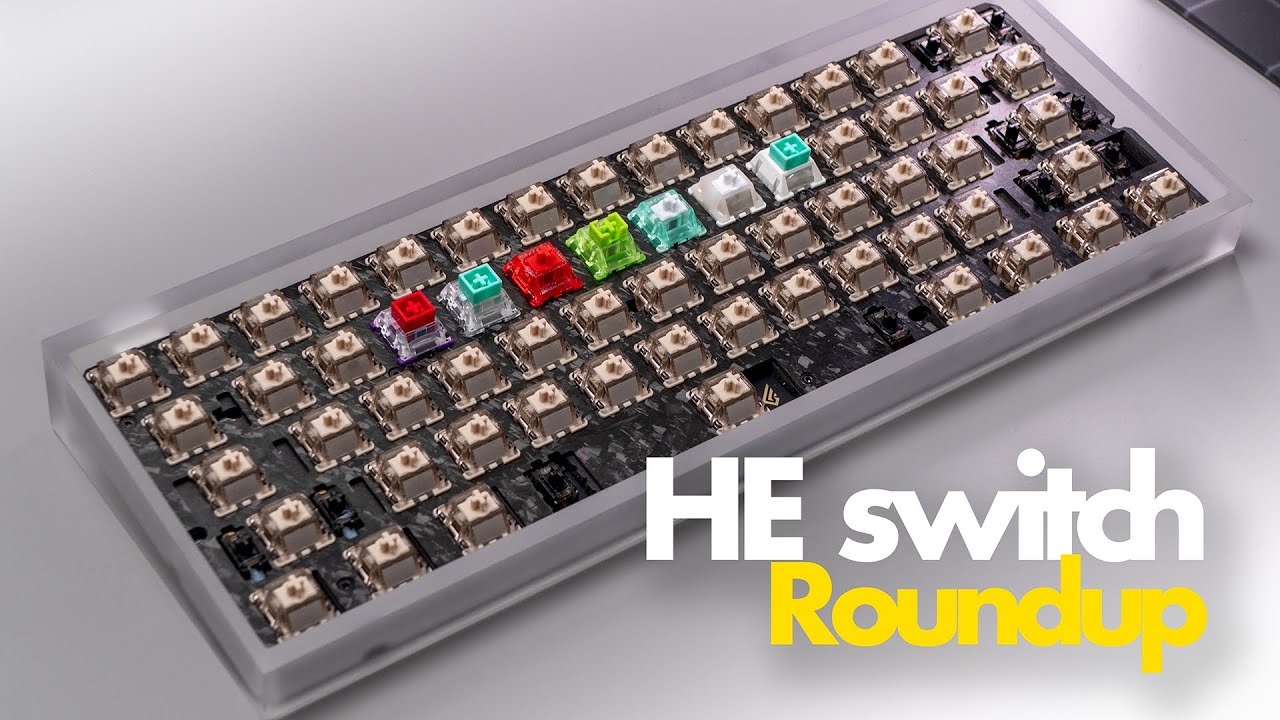 New Hall Effect Switch Roundup 2025 - TTC x Wooting, Owlab, Geonworks, Gateron