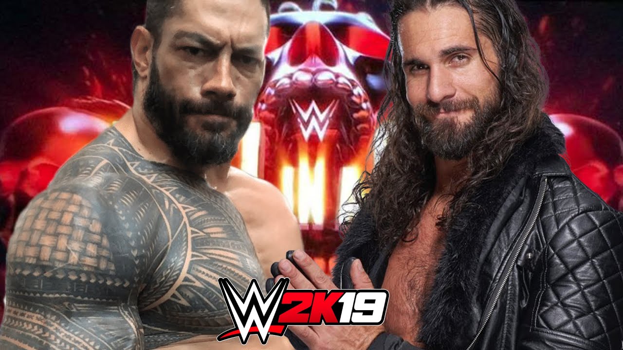 ROMAN REIGNS vs SETH ROLLINS FIRST BLOOD MATCH | WWE 2K19 RETURNS