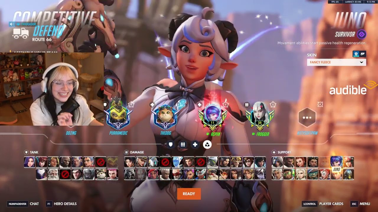40-2! This Is What Rank 1 Juno Looks Like | ASPEN Juno Gameplay Overwatch Season 4 6v6