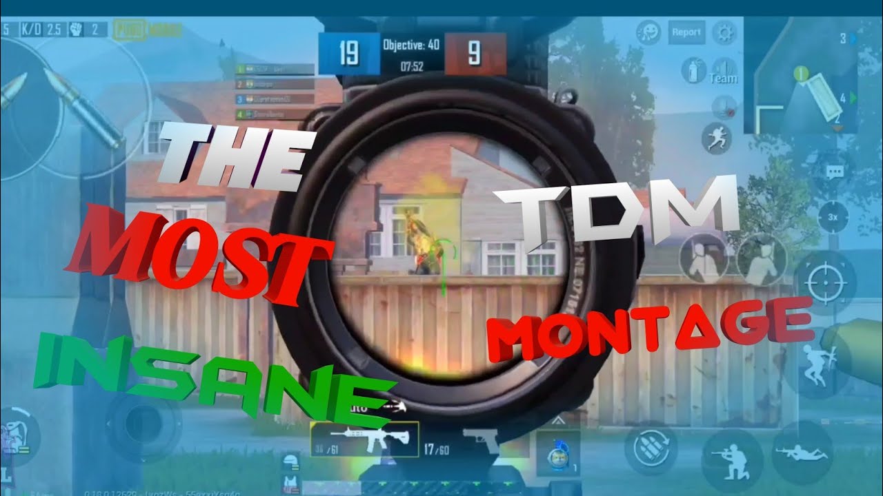 The most insane TDM Montage | Pubg mobile #Devil empire gaming