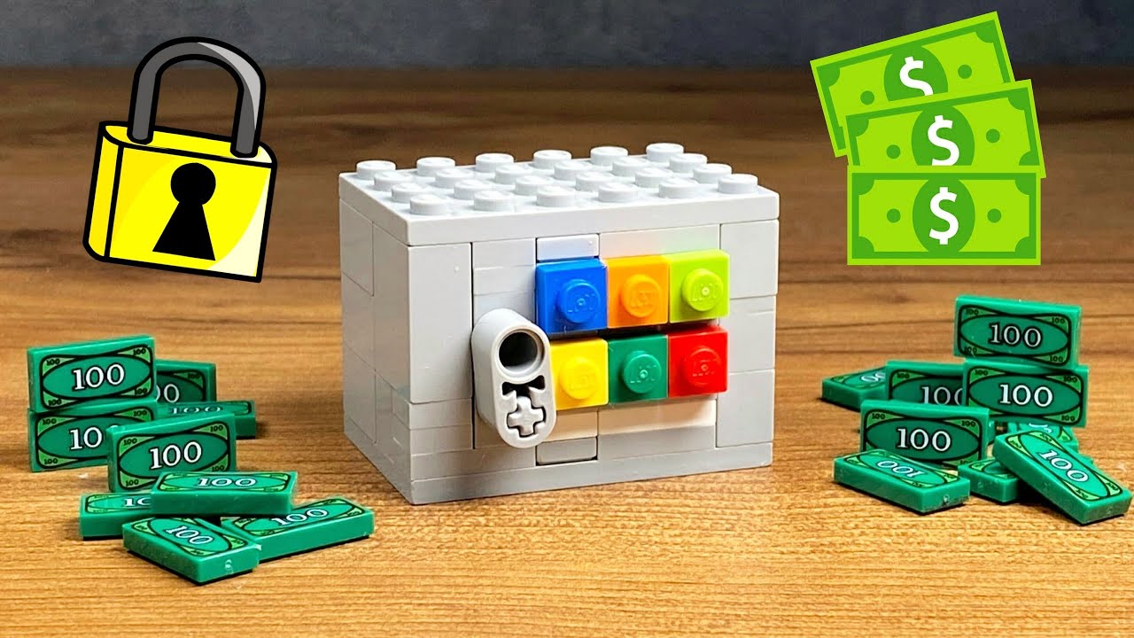How to make a Lego Safe with 6 Buttons