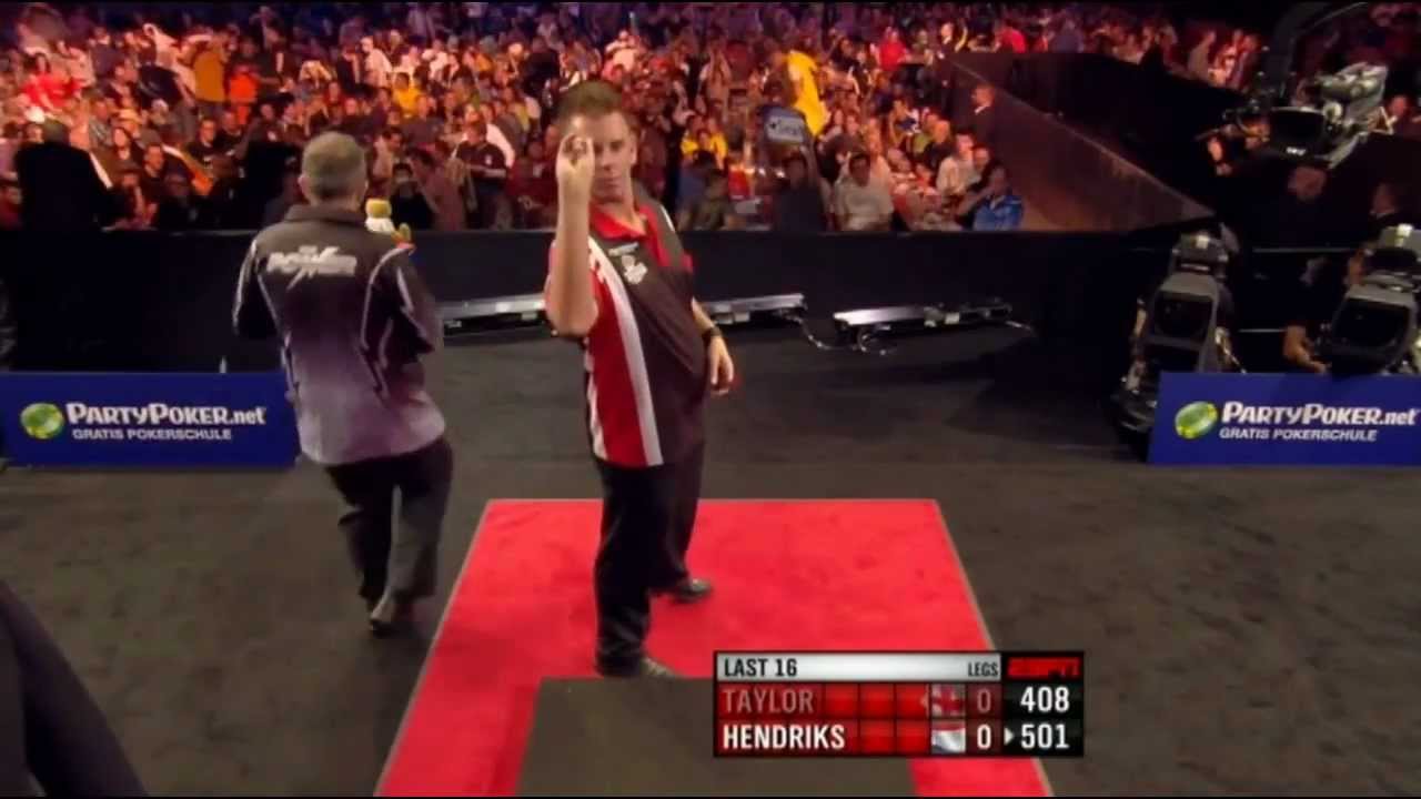 Taylor v Hendriks | 1/4 | Round Two | European Darts Championships 2012