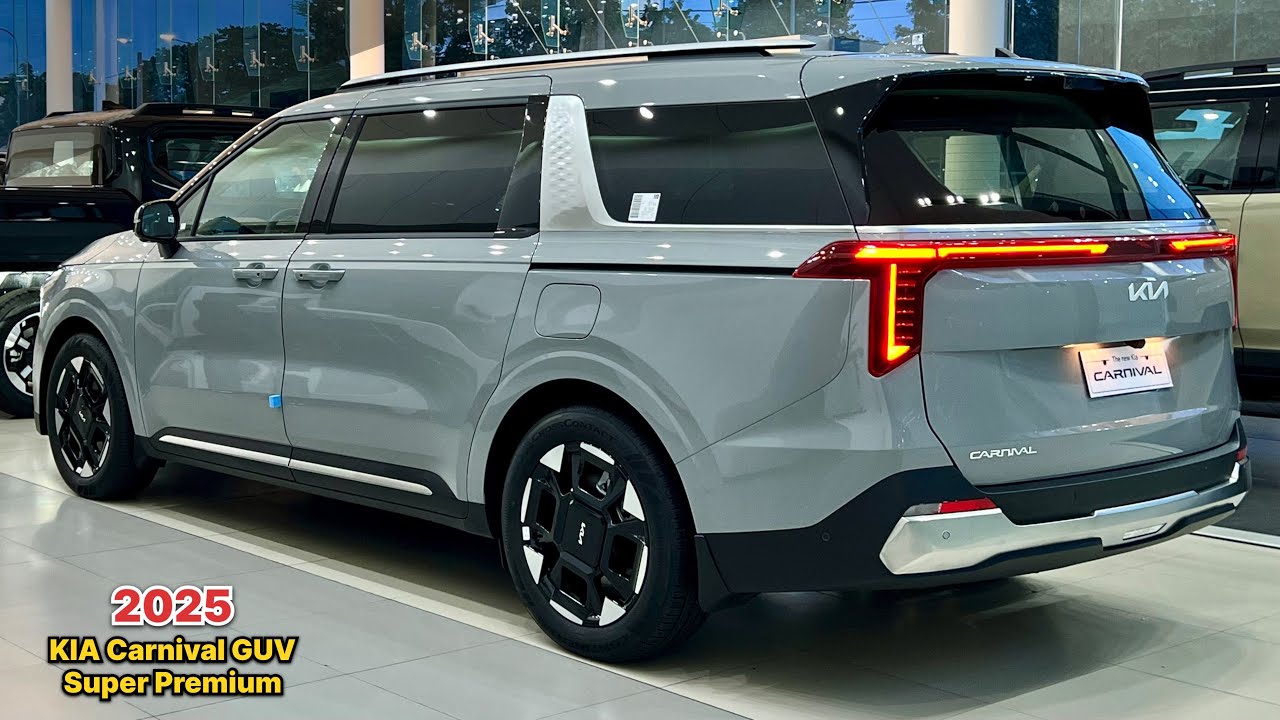 Новинка 2025 года! KIA Carnival GUV — новый премиум-класс с ультракомфортными деталями экстерьера...