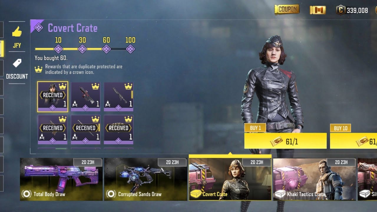CODM Season 2 Lunar Dragon - Covert Crate 50 Draws
