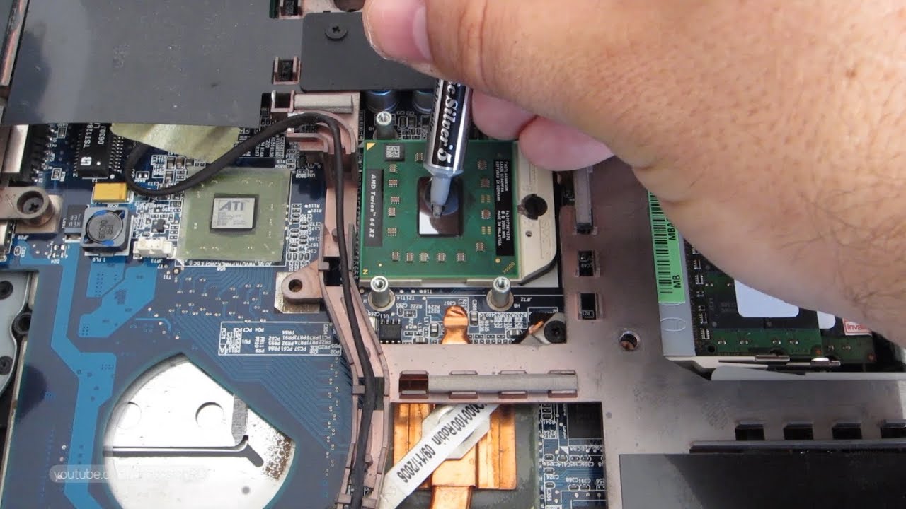 Acer Aspire 5100 CPU Upgrade to AMD Turion X2 TL-66 & 4GB RAM Upgrade