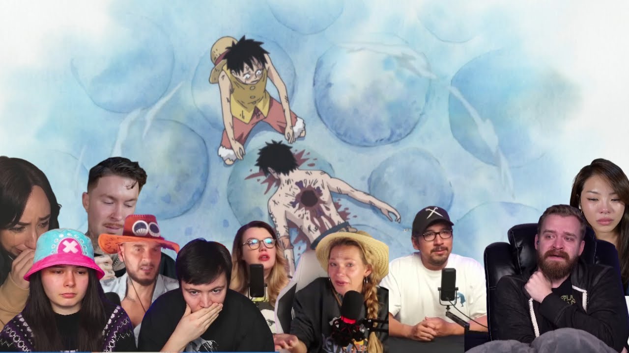 One Piece Ace death reaction Compilations/Mashup (New reactions)
