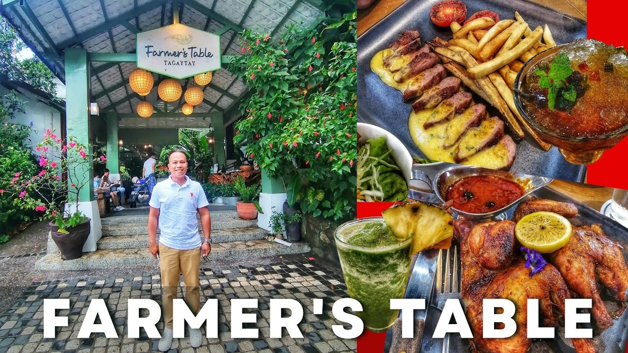 FARMER'S TABLE TAGAYTAY | My 40th Birthday Celebration