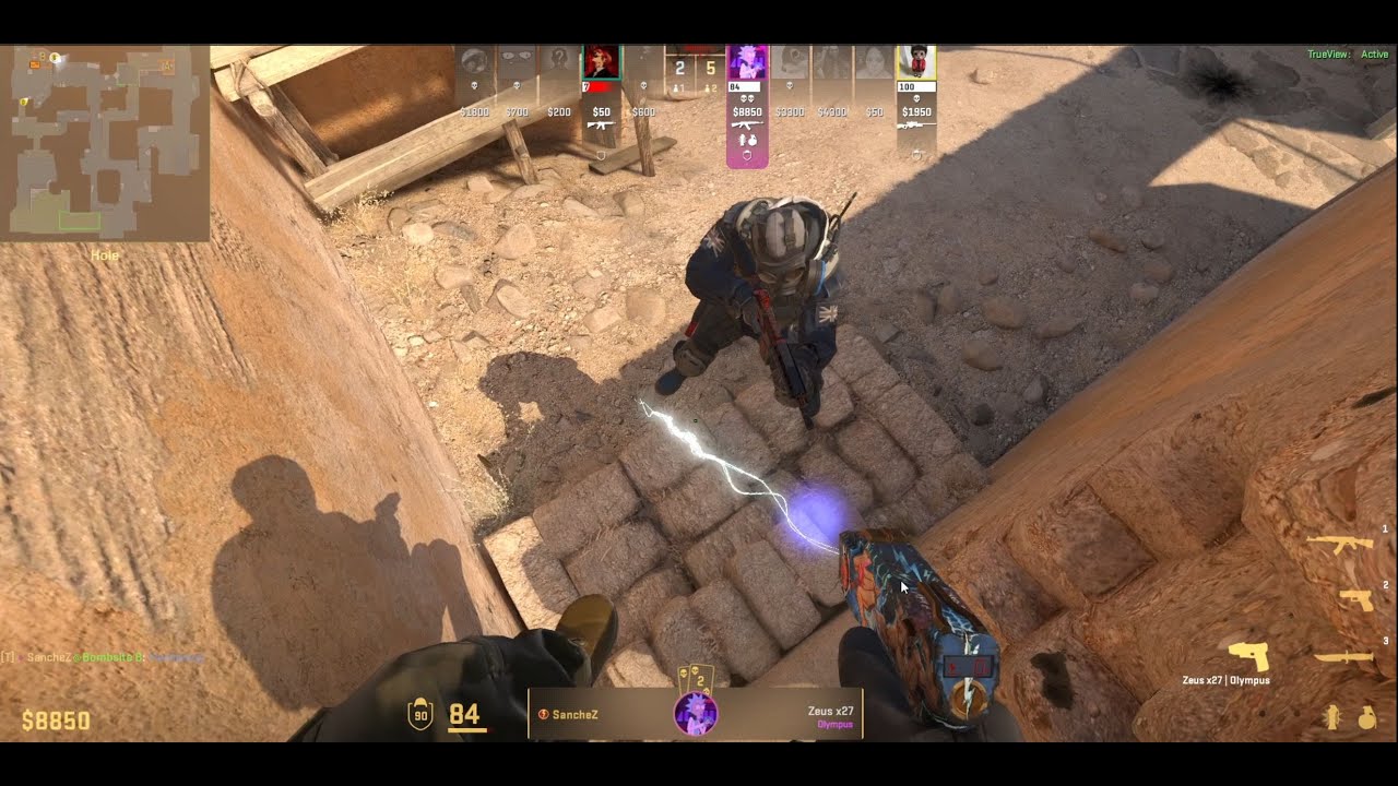180 HZ Zues experience IN CS2...