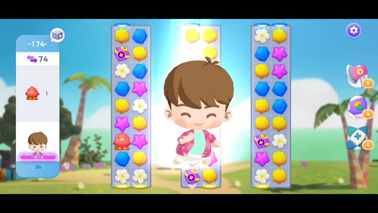 BTS Island Level 171 to 180