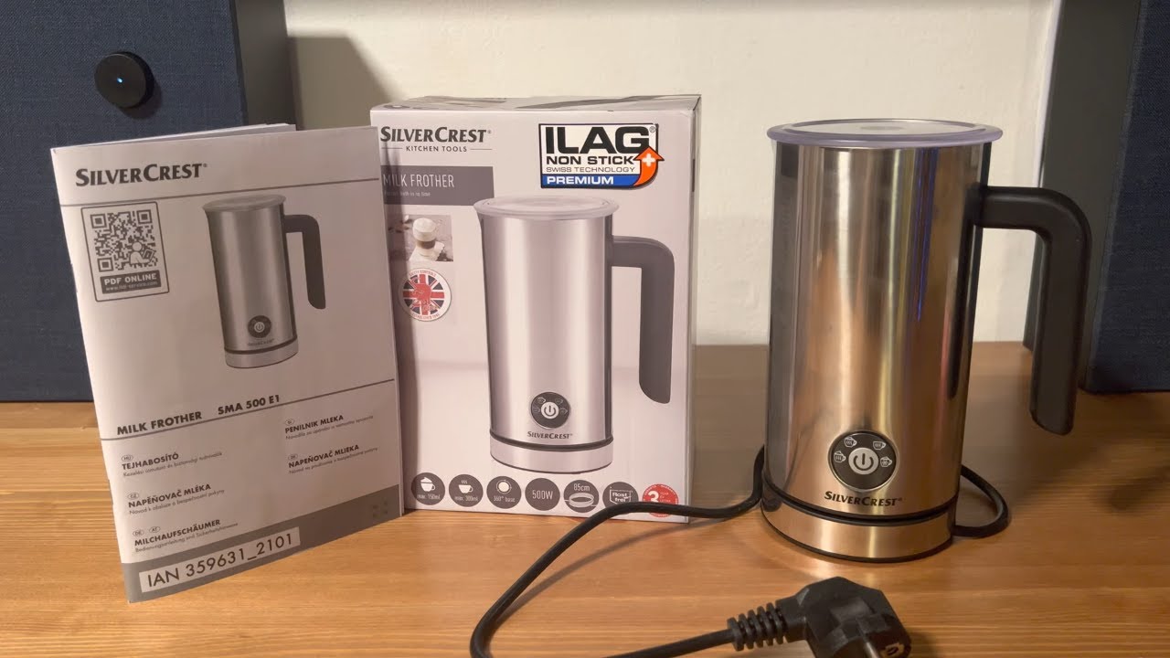 SILVERCREST® Milchaufschäumer SMA 500 E1 - SilverCrest Milk Frother SMAS 500 A1