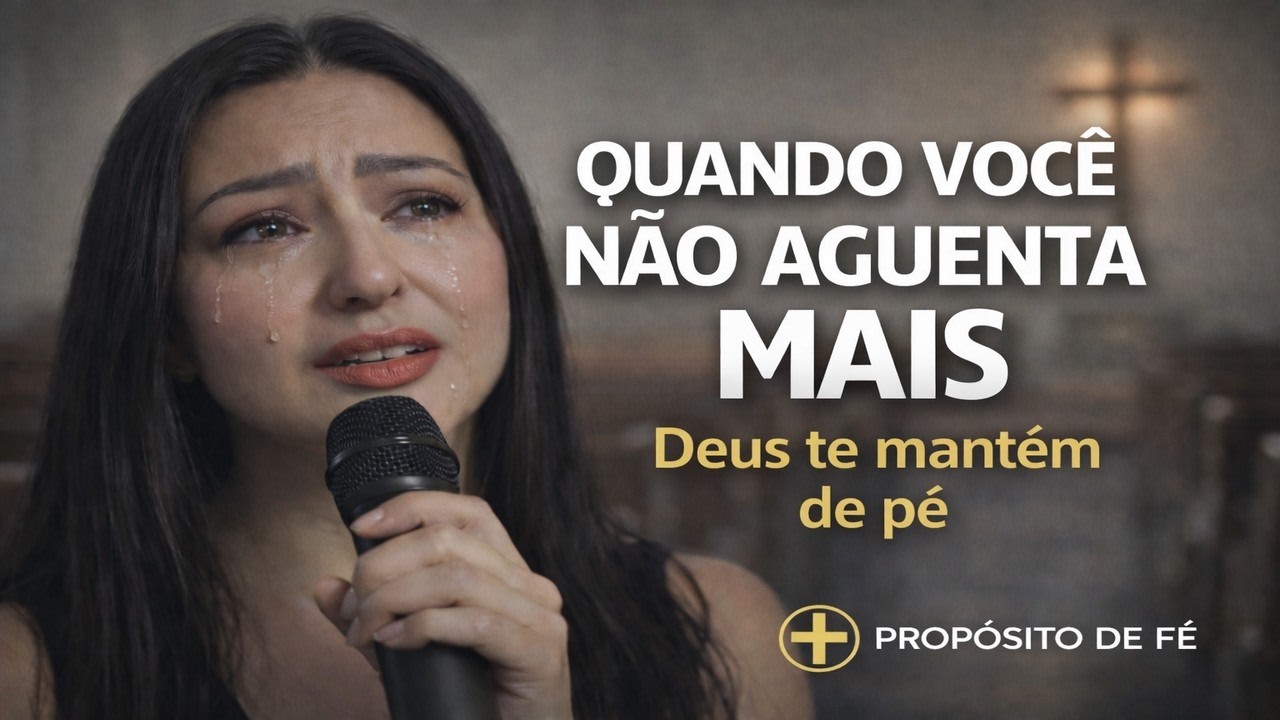 Quando Você Não Aguenta Mais | Louvor e Palavra Sobre Entrega e Fé | Inspiração Aline Barros