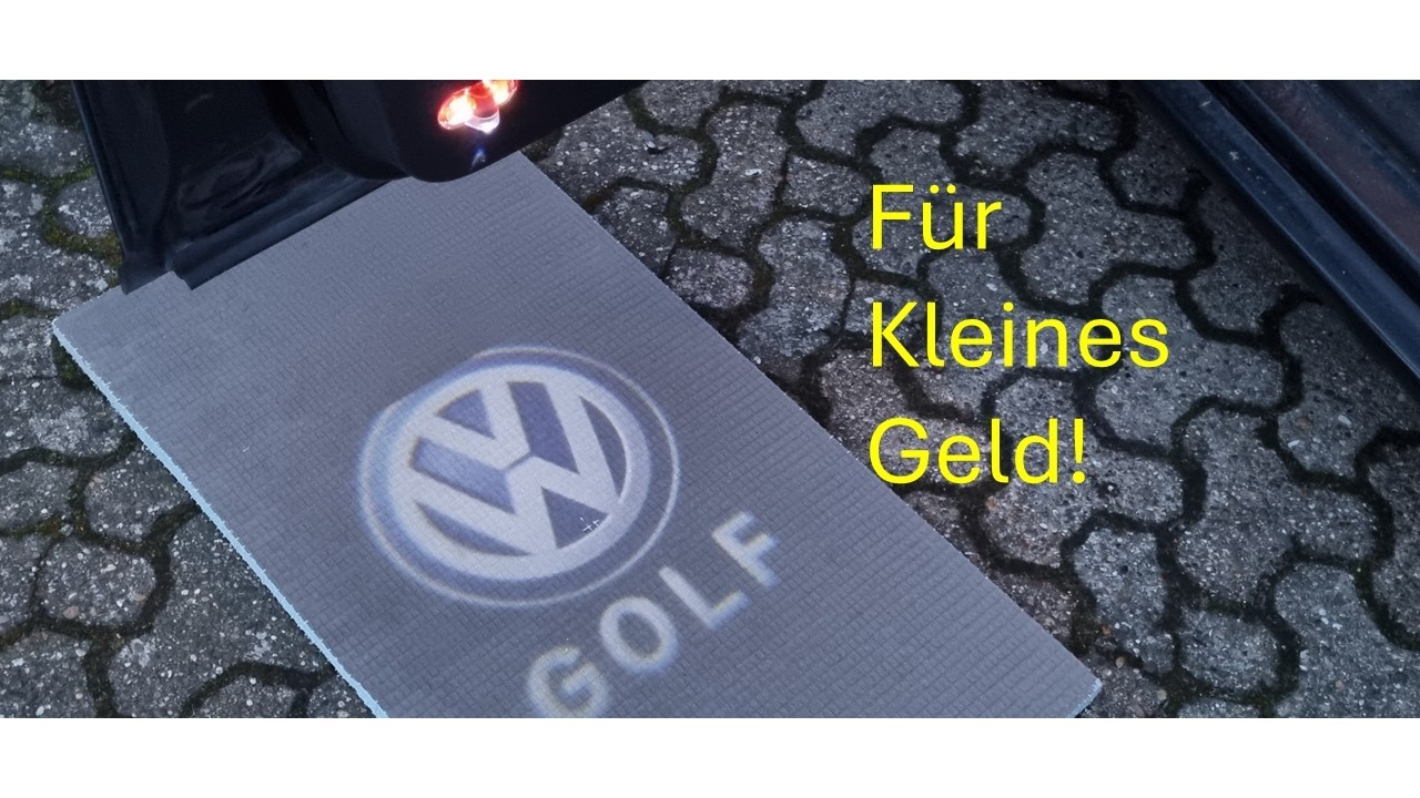 Golf 4 Türlicht Emblem für fast alle Autos..