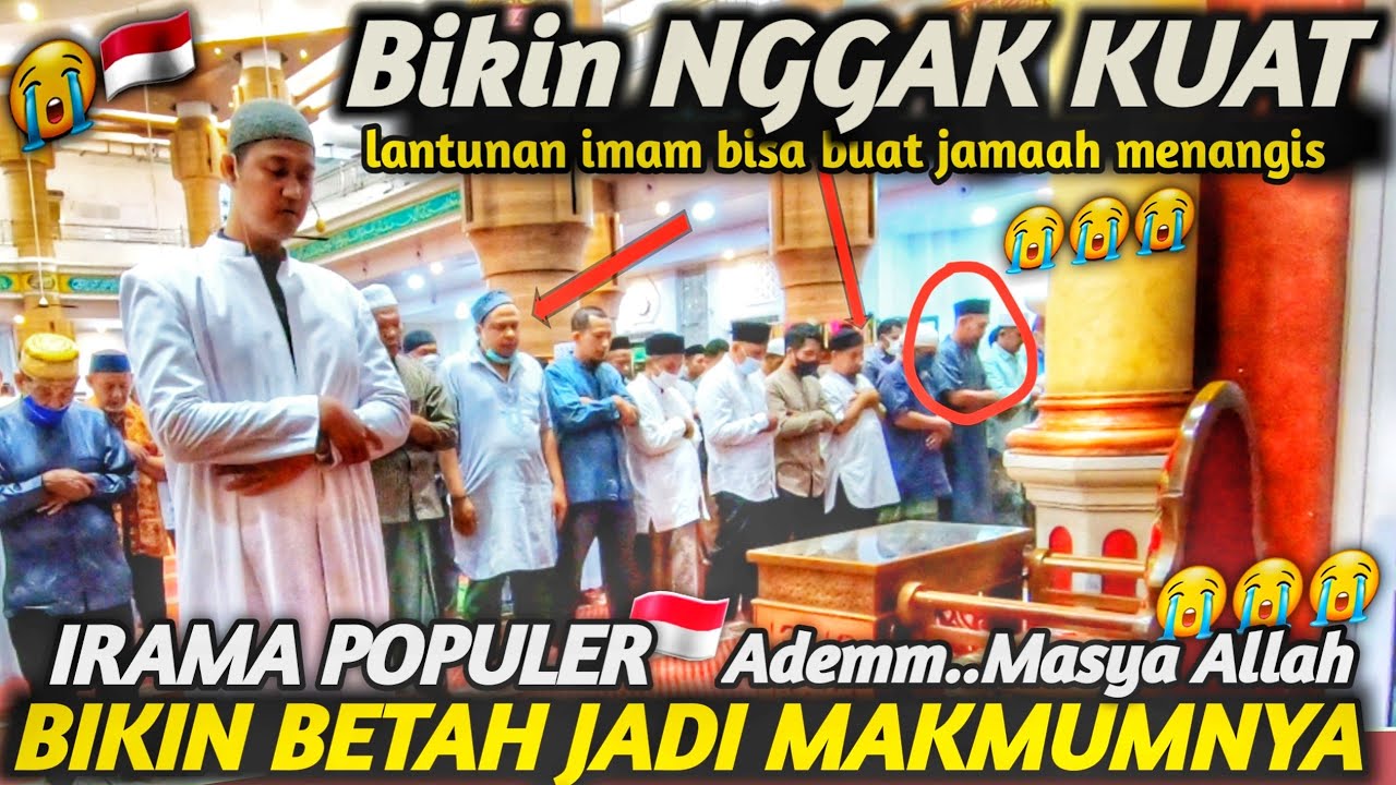 Imam Sholat Isya Paling Merdu, Irama Rost‼️ tiap dengar Ayat² & lantunannya راست ماشاالله 😭🇮🇩