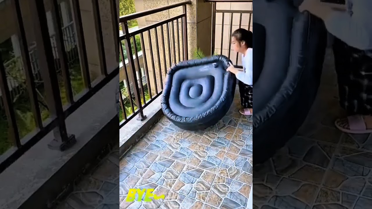 Ghế hơi tựa lưng tiện lợi #ghehoi #ghetualung #review #xuhuong #shortvideo