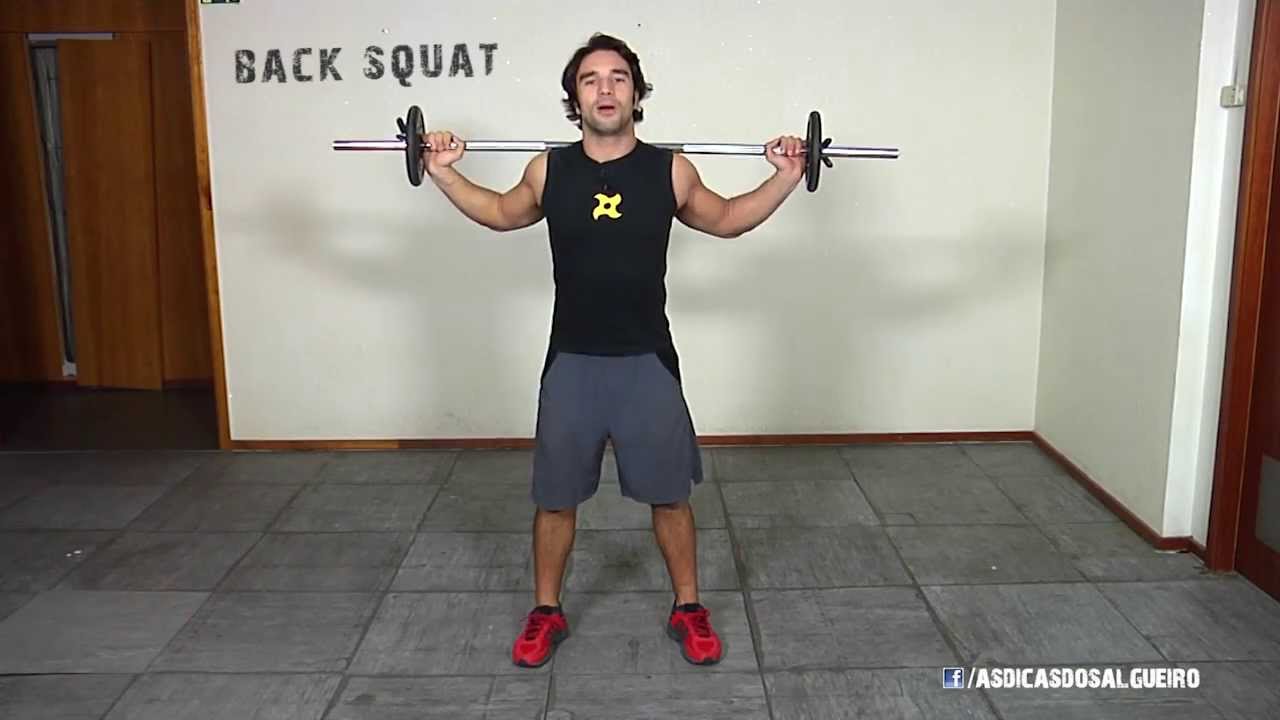 O Agachamento / Air Squat, Back Squat, Front Squat, Overhead Squat