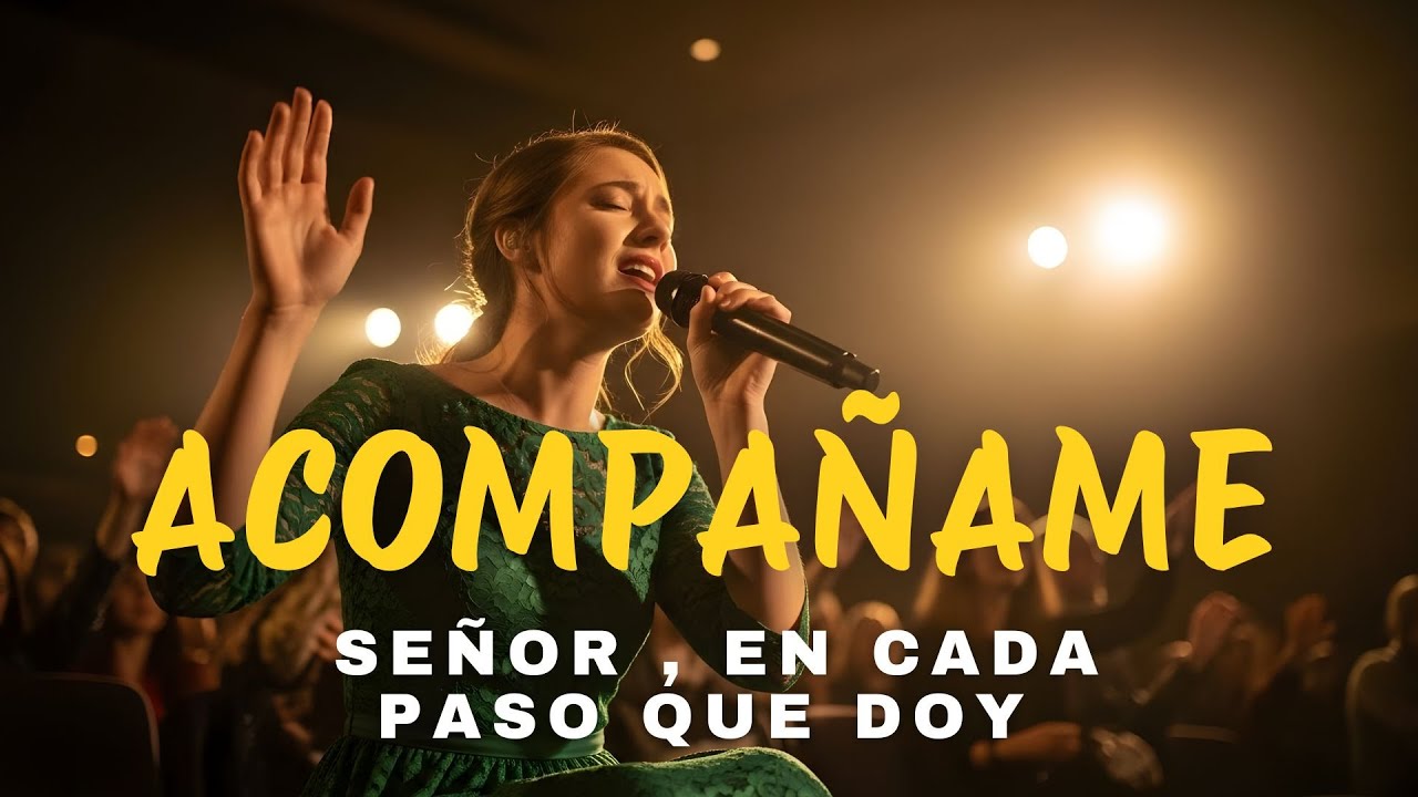 ACOMPAÑAME SEÑOR 🙏✨ EN CADA PASO QUE DOY | MUSICA CRISTIANA