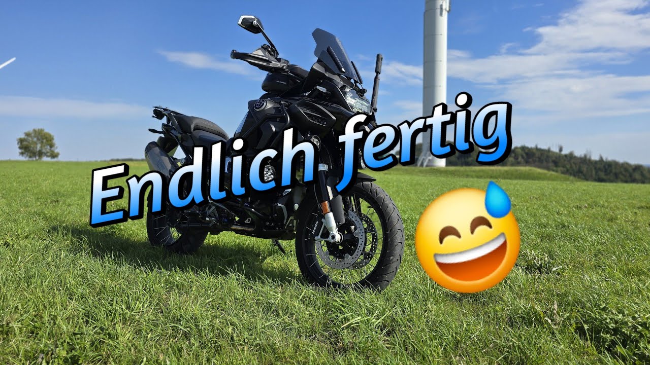 Jetzt ist sie endlich komplett fertig | BMW R1250 GS Adventure