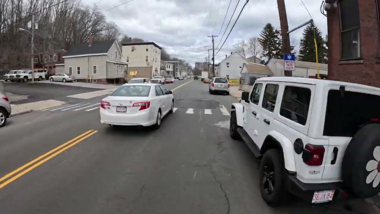 An eBike ride to Bradford Common Historic District - Haverhill, MA