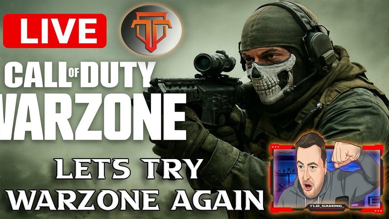 🔴LIVE STREAM🔴 TLD GAMING - Lets Try Warzone Again