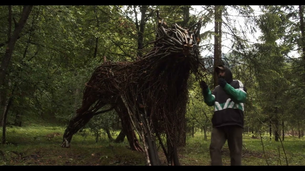 LYNX LEUTRENSES by Rodolfo Liprandi - Ledro Land Art 2022