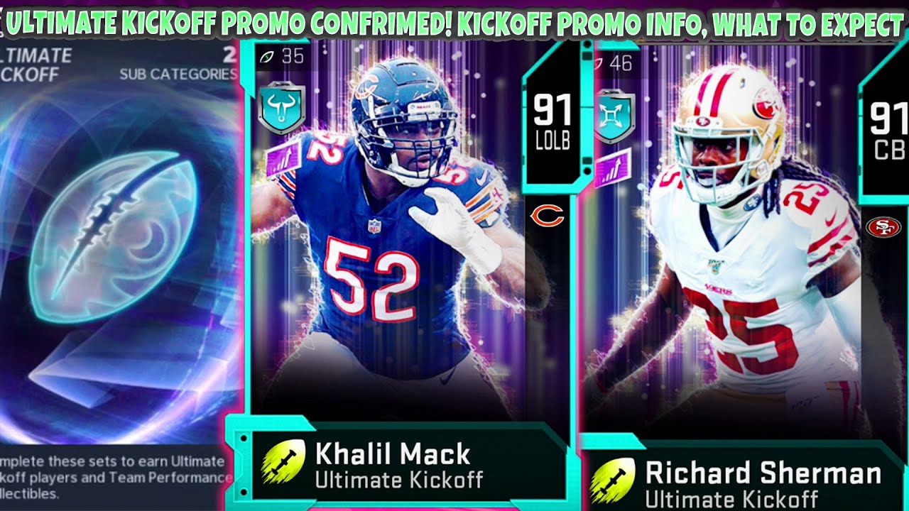 ULTIMATE KICKOFF PROMO CONFIRMED! ULTIMATE KICKOFF INFO, AND WHAT TO EXPECT! | MADDEN 21