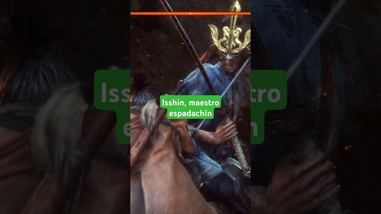 #sekiro #sl1 #basevitality Isshin, maestro espadach&iacute;n
