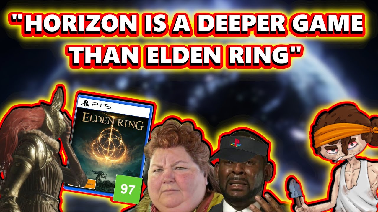 «Elden Ring переоценён, а Horizon Forbidden West лучше», — говорит этот язвительный фанат PlaySta...