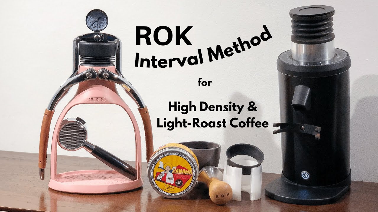 ROK Presso Interval Method | Tutorial | High Density Light Roast Coffee