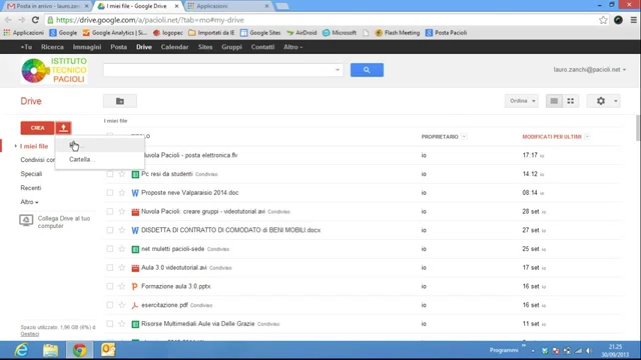 Google Drive   gestione file e cartelle